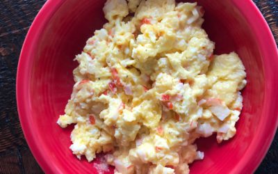 Scrambled Eggs With Crab
