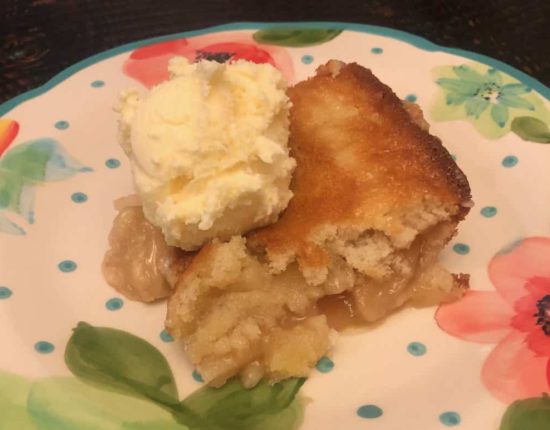 easy apple cobbler recipe 