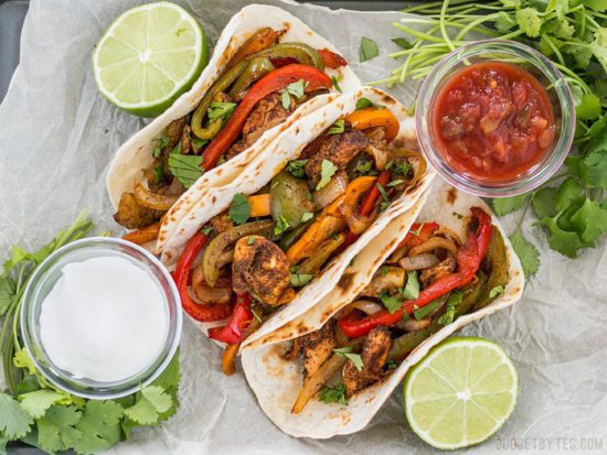 Keto oven fajitas 