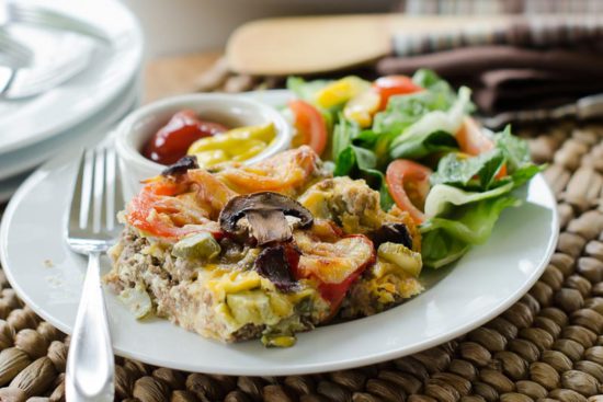 keto cheeseburger  casserole 