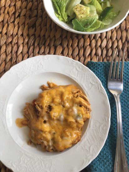 Lo carb cheesy Mexican skillet 