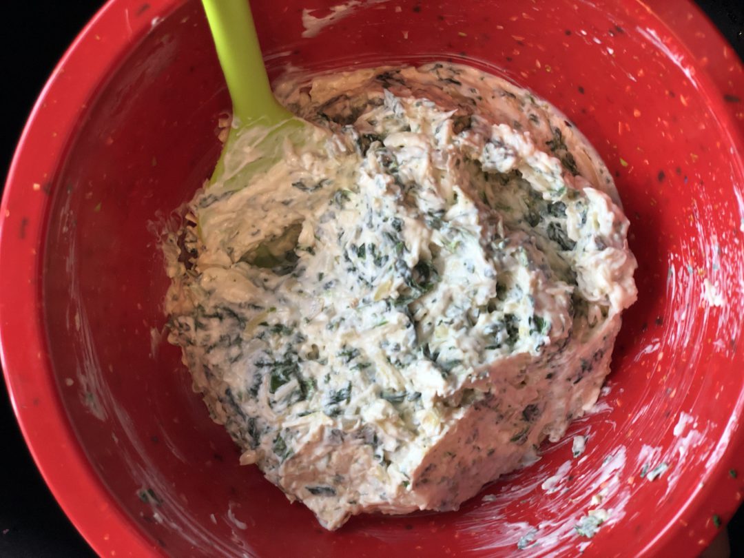 Keto Low Carb Spinach-Artichoke Chicken Casserole - 'wild and three