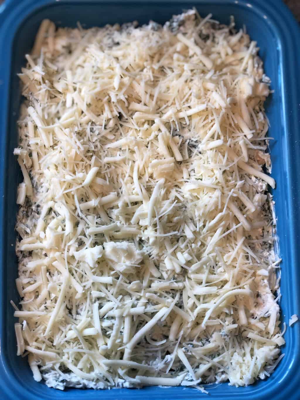 Keto Low Carb Spinach-Artichoke Chicken Casserole - 'wild and three