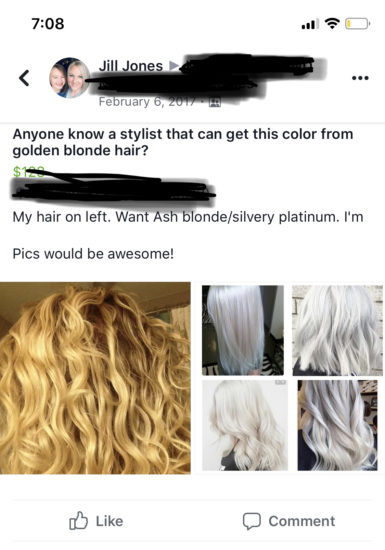 Diary of a Dishwater Blonde: How I went from Golden Blonde to Ice ...