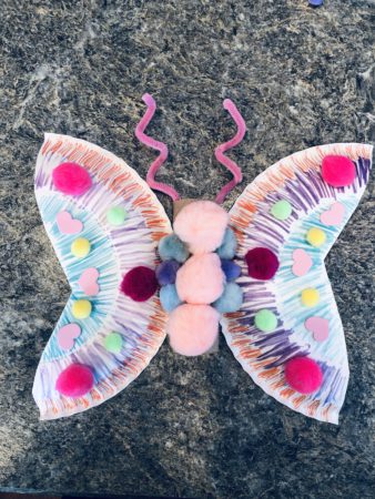 How to Make a Paper Plate Butterfly Craft